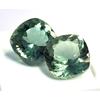 Cushion Cut Natural Green Sapphire 14-16 Ct Pair Beautiful Certified Gemstone