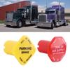 Yellow Semi Truck Parking Brake Knob Vibrant Color 25110977 Push Pull Valves Red Trailer Air Brake Knob for Semi Truck Trailer