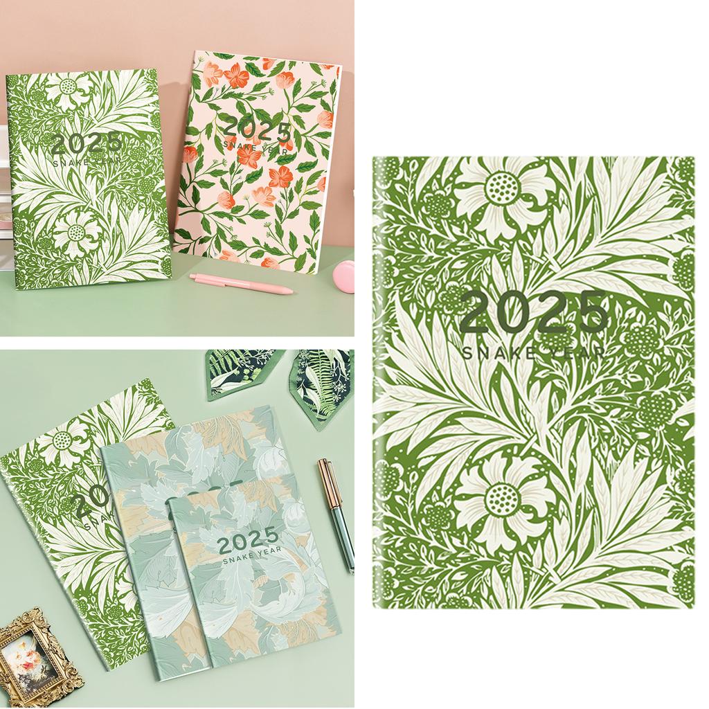 2025 Monthly Planner Letter Size Planner Notebook Budget Notepads 8x11.2In Softcover Planner Notebook 24 Sheets Dated