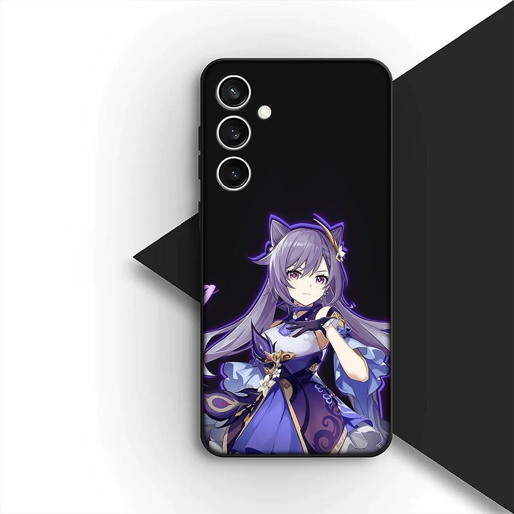 for Apple iPhone 16 14 15 Plus 11 Pro Max 16E ProMax + 16Plus 15+ 14+ Phone Cover Soft Case Genshin Venti Impact Xiao Keqing
