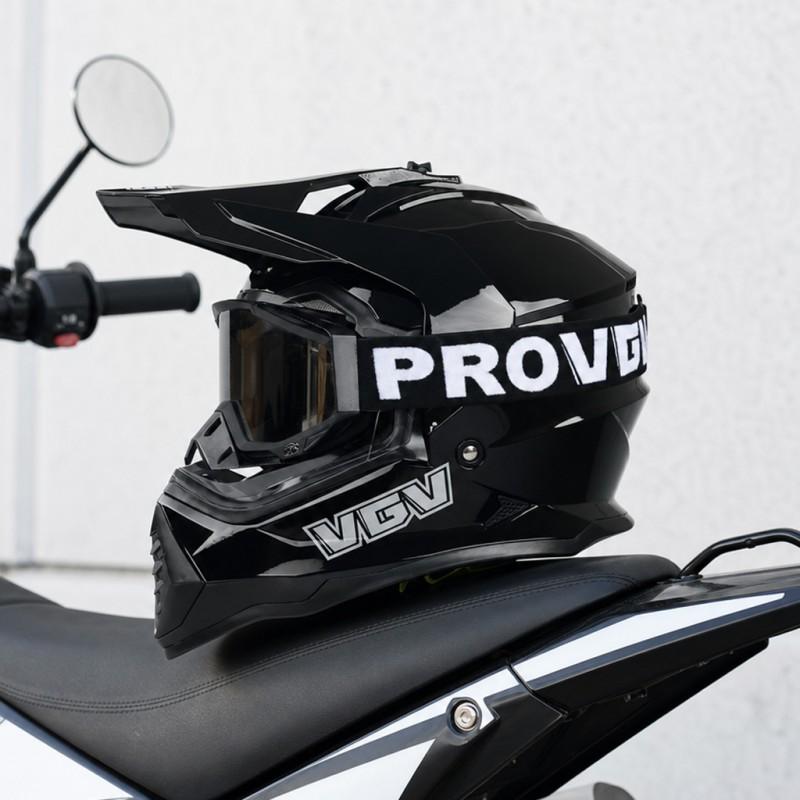 Off-Road Motorcycle Helmet With Removable Visor ECE Certified Full Face Dirt Bike Men Women