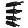 Wall Mounted Red Wine Bottle Holder Rack Storage Shelf for Household Kitchen Bar Decor4 Bottle