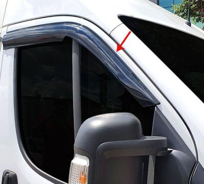 Ветровики (2 шт, Sunplex) для Fiat Ducato 2006-2025 гг