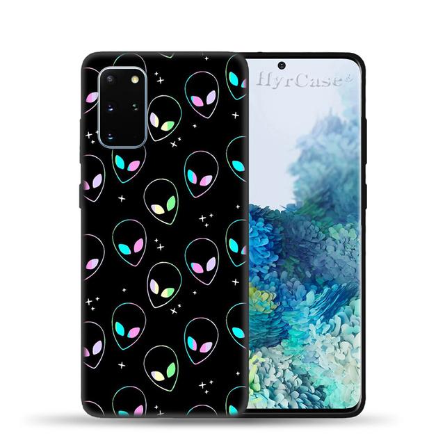 Силиконовый чехол Alien Space для Samsung Galaxy S22 S21 Ultra S20 Fe Plus A53 A73 A52 A72 A51 A71 A22 A12 A32 A50 A33 A13