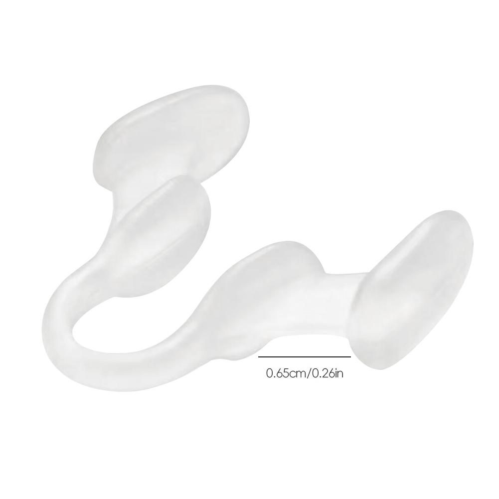 Anti-Snoring Corrector Snore Prevention Gadget Women's Silicone Anti-Snore Device Snore Elimination Elastic Nose Clips