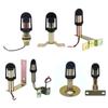 Metal Rotating Flashing Beacon Mount Bracket Flexible Stem DIN Pole Tractor Mounting Light Warning Light Accessories