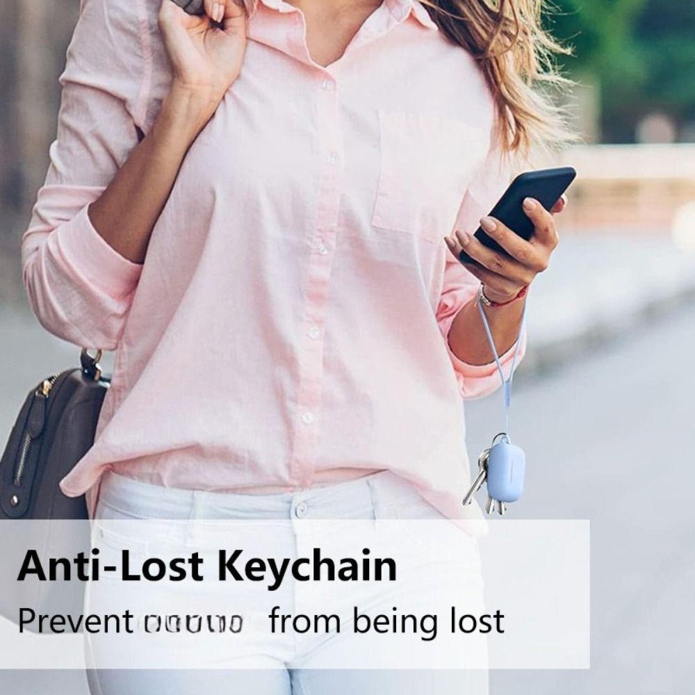 Пылезащитный набор для чистки наушников со шнурком, защитный чехол для корпуса зарядного кейса для Airpods Pro 3