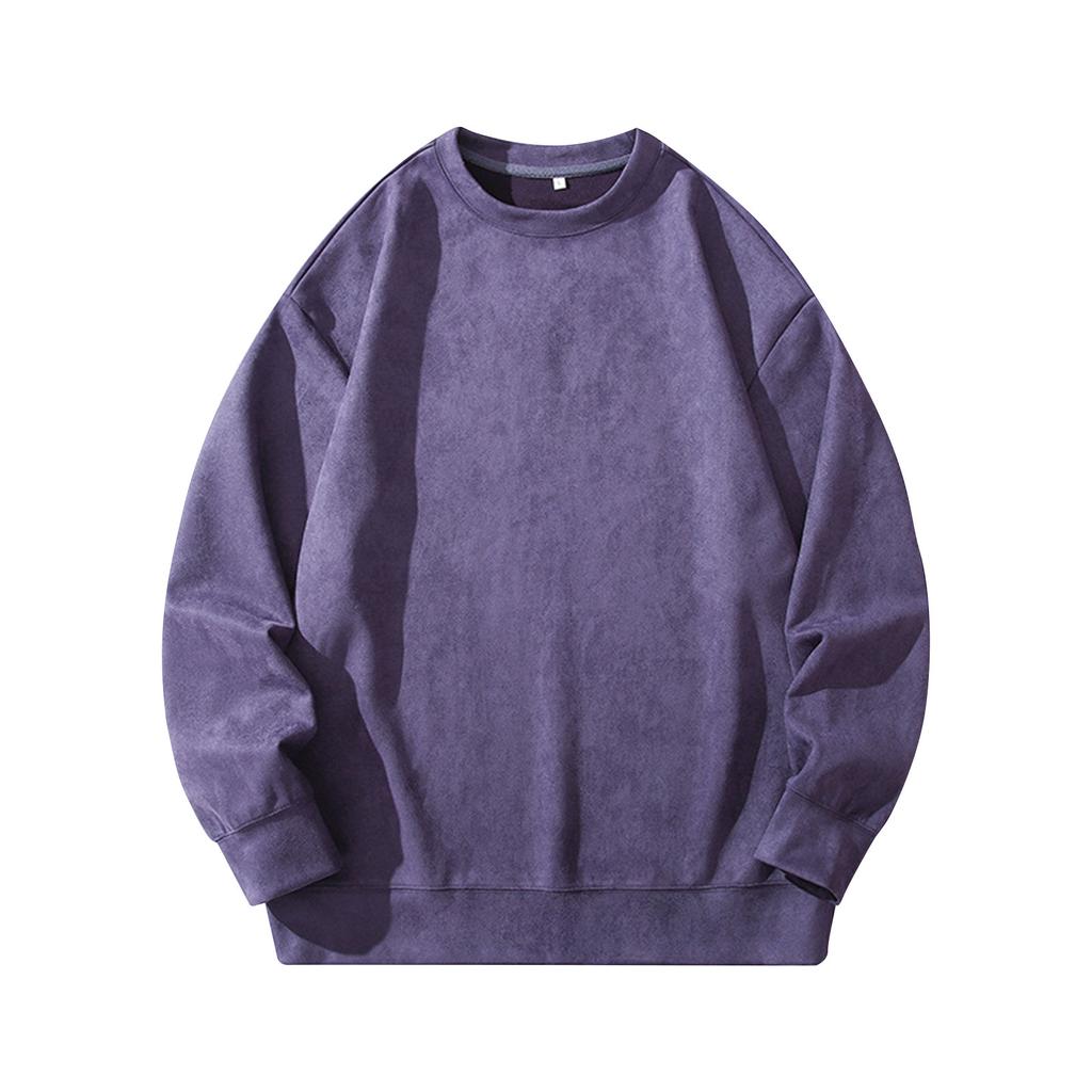 Мужской флисовый круглый воротничок с флисовой толстовкой однотонного цвета и флисовой флисовой курткой