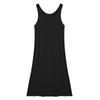Women's Spring & Summer Loose Sleeveless Modal Skirt with Inner Petticoat - Large Size All-Match Dress