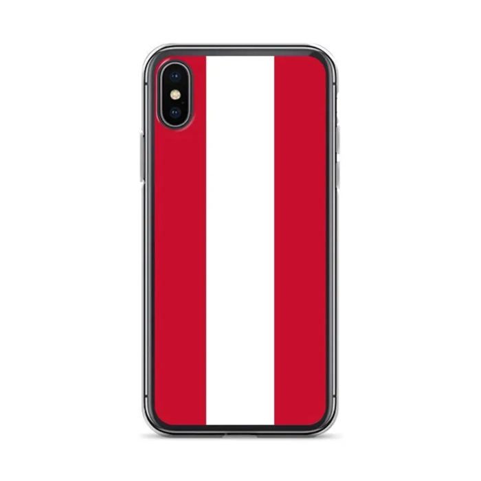 Coque Télephone Drapeau Autriche Officiel - iPhone X