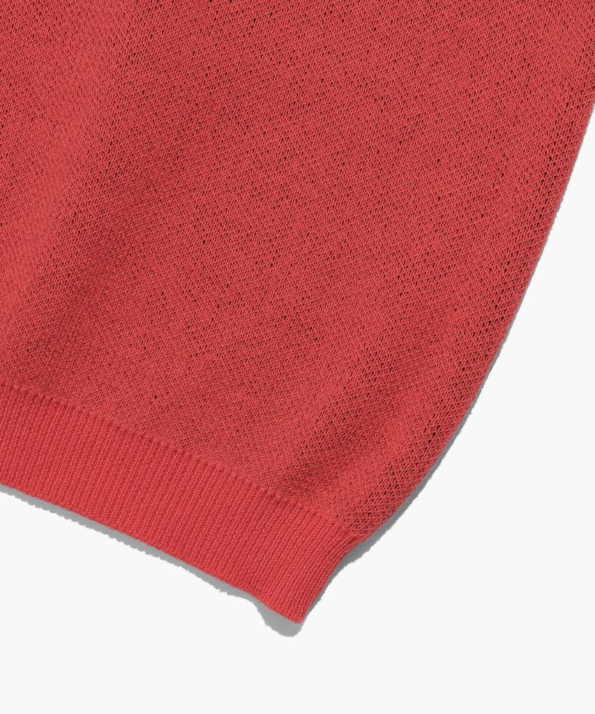 NICEGHOSTCLUB Вязаный топ с половиной рукава 'Мишка Гэмми' - Красный(Ng2Cfuk604A)