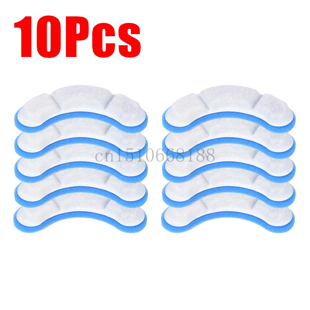 5-50 шт. Сменные фильтрующие элементы для кошачьего фонтана для воды, фильтр с активированным углем для миски для питья питомца, автоматическая поилка
