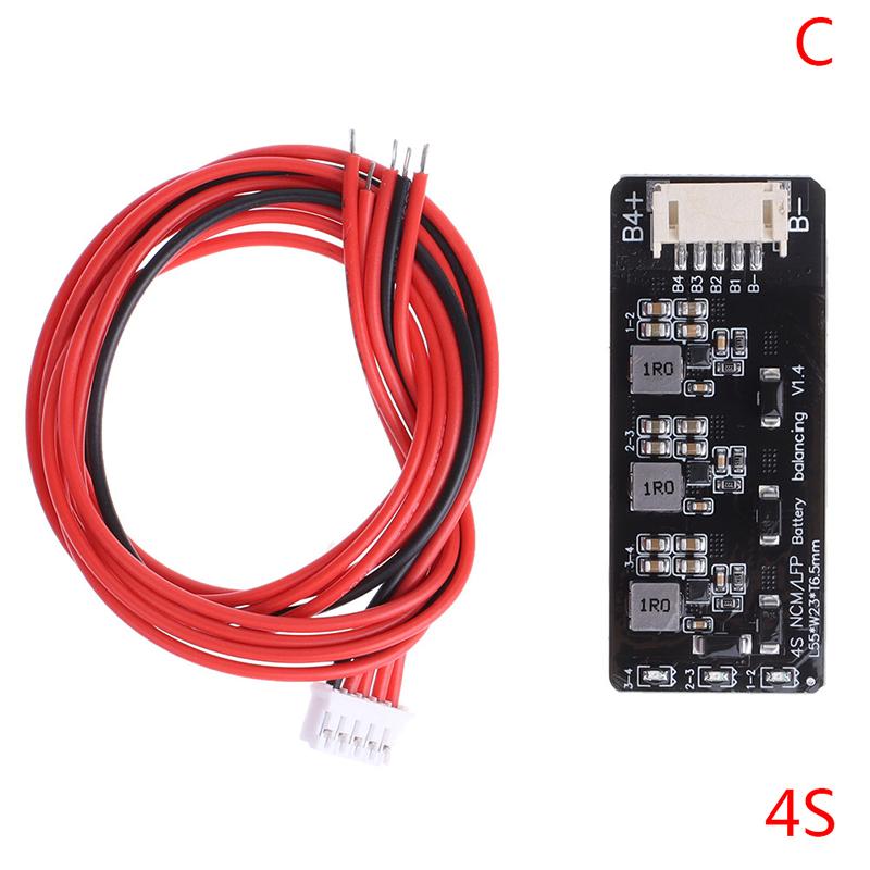 Активный балансир BMS 2S 3S 4S 1,2A для LiFePO4 Lipo Li-ion Литий-ионных Аккумуляторов, Модуль выравнивания энергии, Индуктивная версия