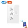 Tuya WiFi Smart Fan Light Switch Сенсорная панель Switches APP Voice Control Timer Различные скорости Работает с Alexa Geogle Home
