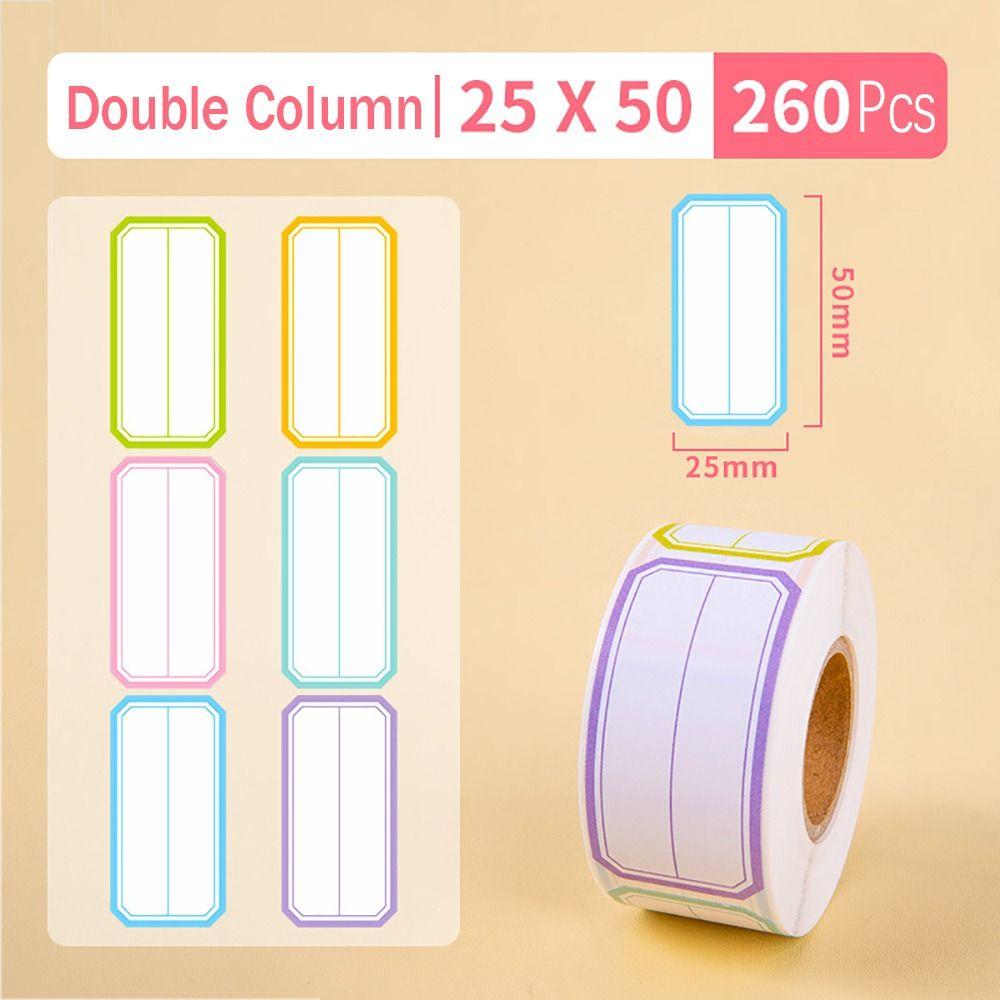 Waterproof Label Stickers Self-adhesive Tag Sticker Portable Writable Sticker