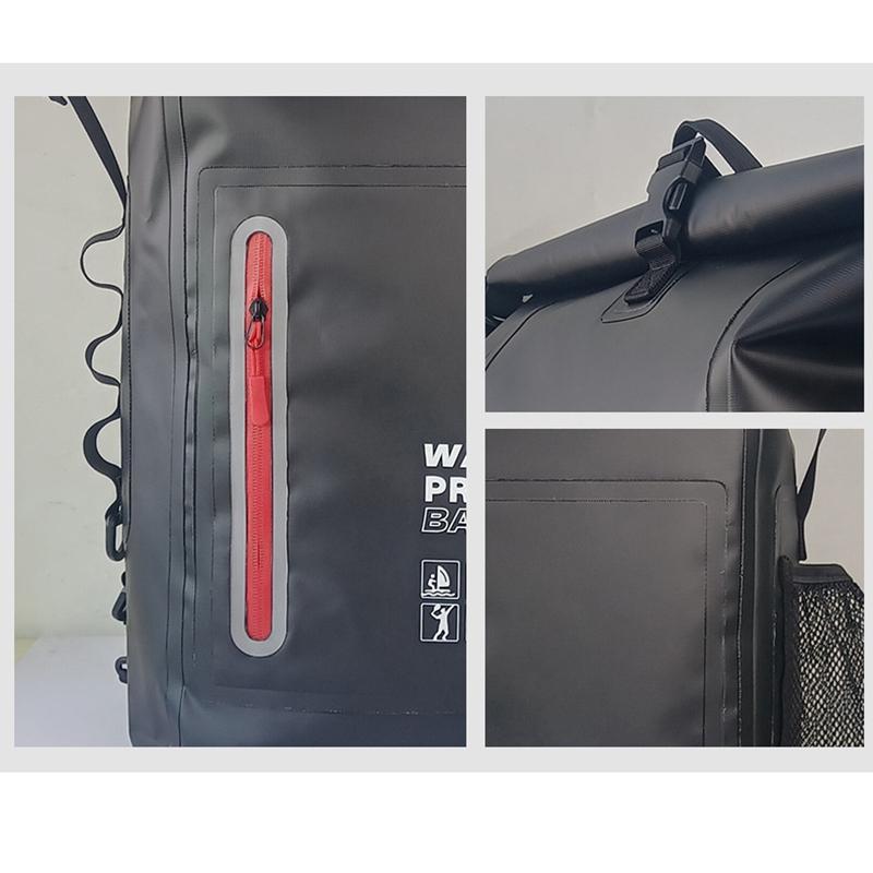 25L Waterproof Beach Bag for Outdoor Travel Hiking Cycling Waterproof Motorcycle Backpack Dry Bag