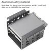 2.5 inches 4 Bay HDD SSD Rack Adapter SSD Converter Mounting Bracket Durable Hard Drive Disk Holder Rack Bay Chassis