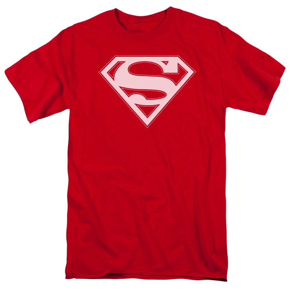 Superman "Red & White Shield" T-Shirt - Regular or Tank - to 5X