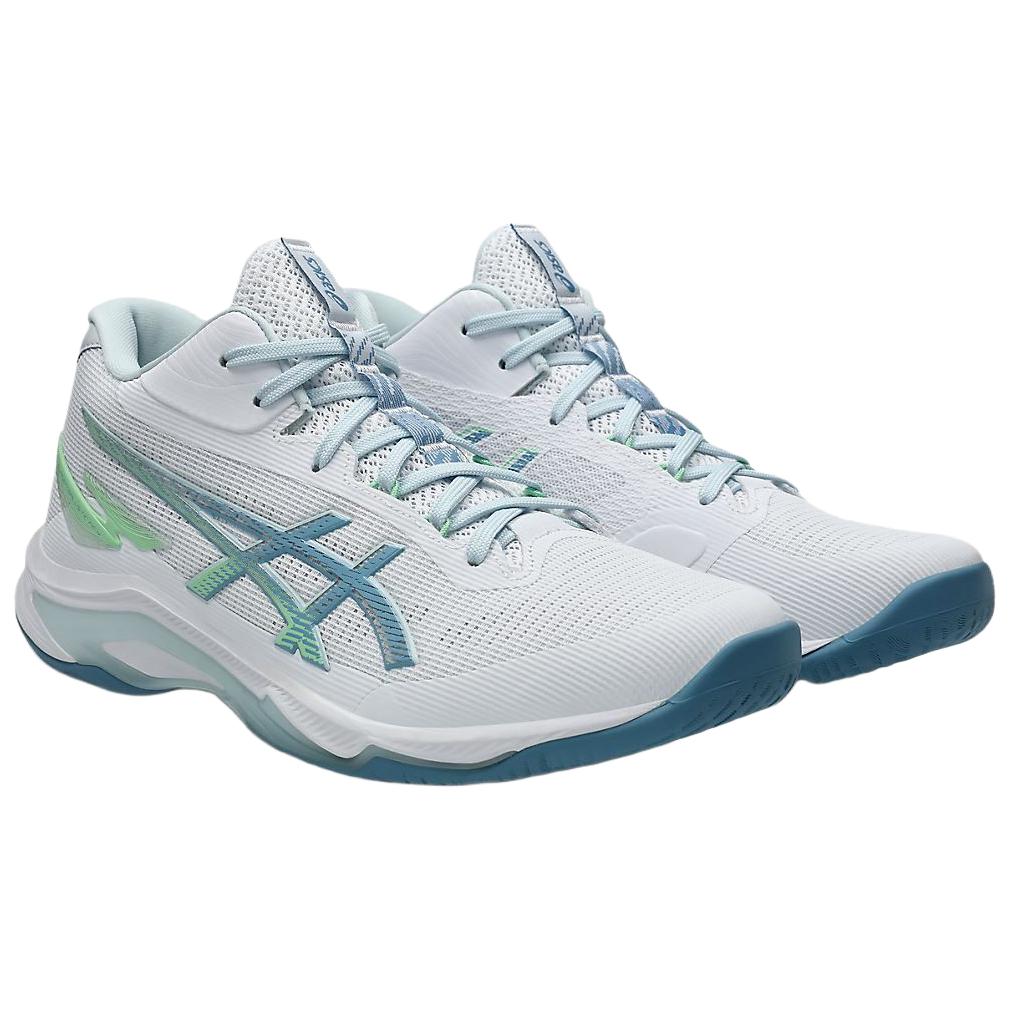 Asics Мужские кроссовки Netburner Ballistic FF MT 4 White Saba Blue 1051A090-102
