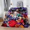 Anime One Piece 3D Printed Art Fleece Blanket for Beds Hiking Picnic Thick Quilt Fashionable Bedspread Fleece Throw Blanket