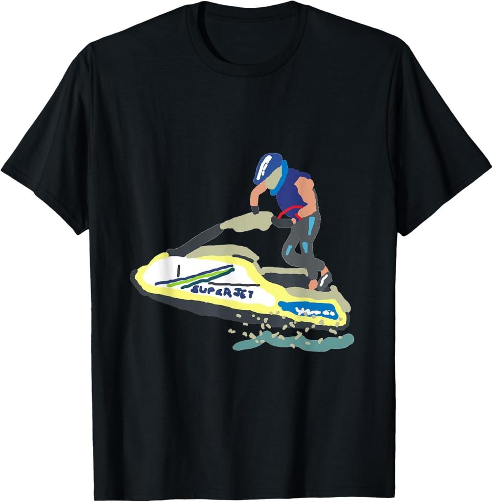 Stand Up Jet Ski Super Jet Gift Unisex T-Shirt Mens Womens Tees Top