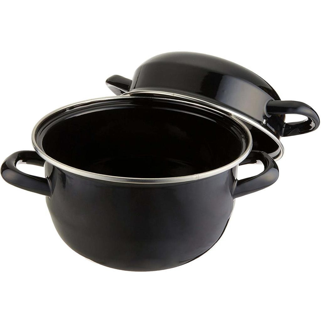 Mussel Pot with Lid 25L Hendi Kitchen Accessories Cooking