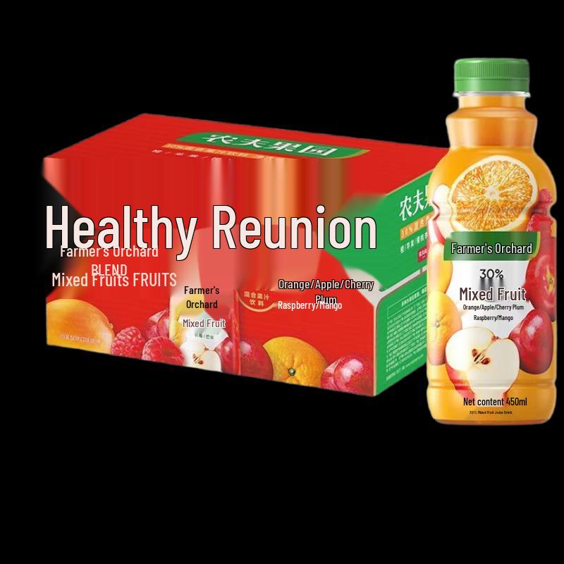 Nongfu Spring Nongfu Orchard 30% Zero Calorie Mixed Fruit & Vegetable Juice
