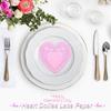 100 шт./набор элегантных бумажных салфеток для поделок 4 дюйма/6 дюймов в форме сердца, полые кружева, впитывающие масло бумажные валентинки для выпечки, Deocr