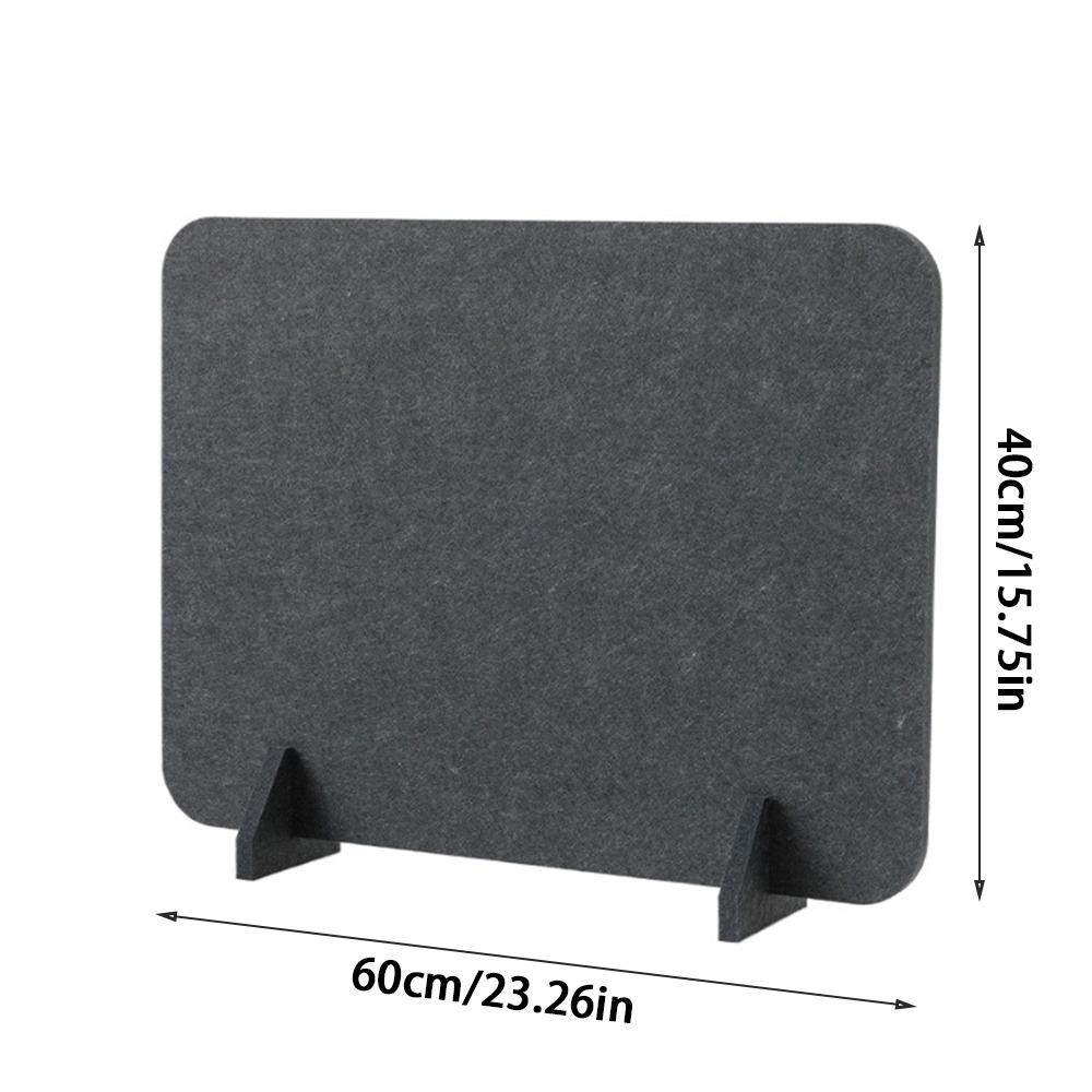 Thickened Exam Baffle Felt Desk Screen Durable Privacy Panel  for Student Desktops in Classroom
