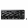 Elecom USB Keyboard Wireless (Receiver Included) Membrane Compact Keyboard Black TK-FDM105TXBK