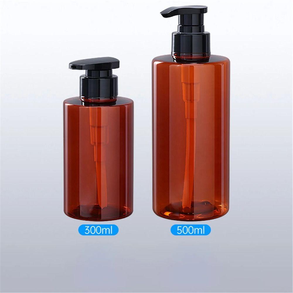 300/500 мл бутылка лосьона пустые контейнеры для дозатора жидкости высококачественные бутылки с насосом гель для душа