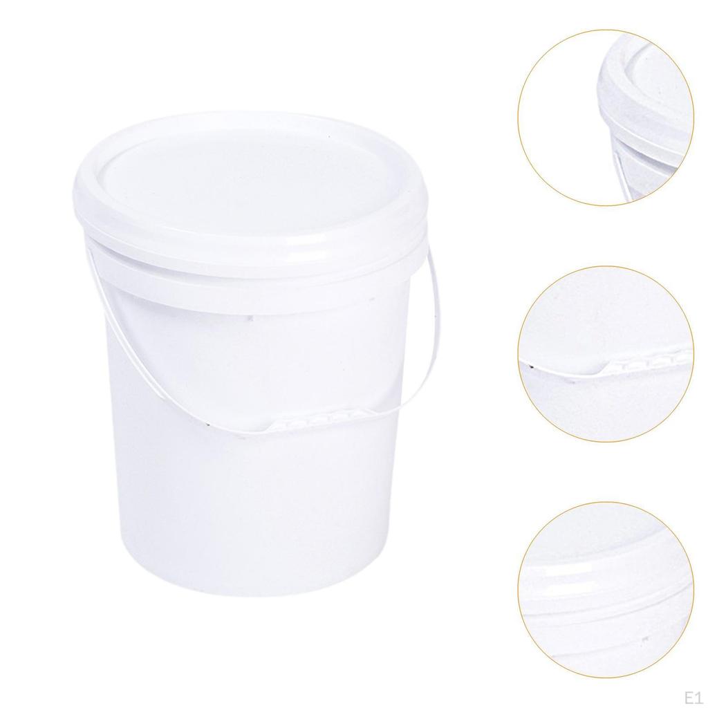 Ведро для хранения продуктов питания Контейнер для масла Масляная ванна 10 л Сверхмощное универсальное ведро с ручкой