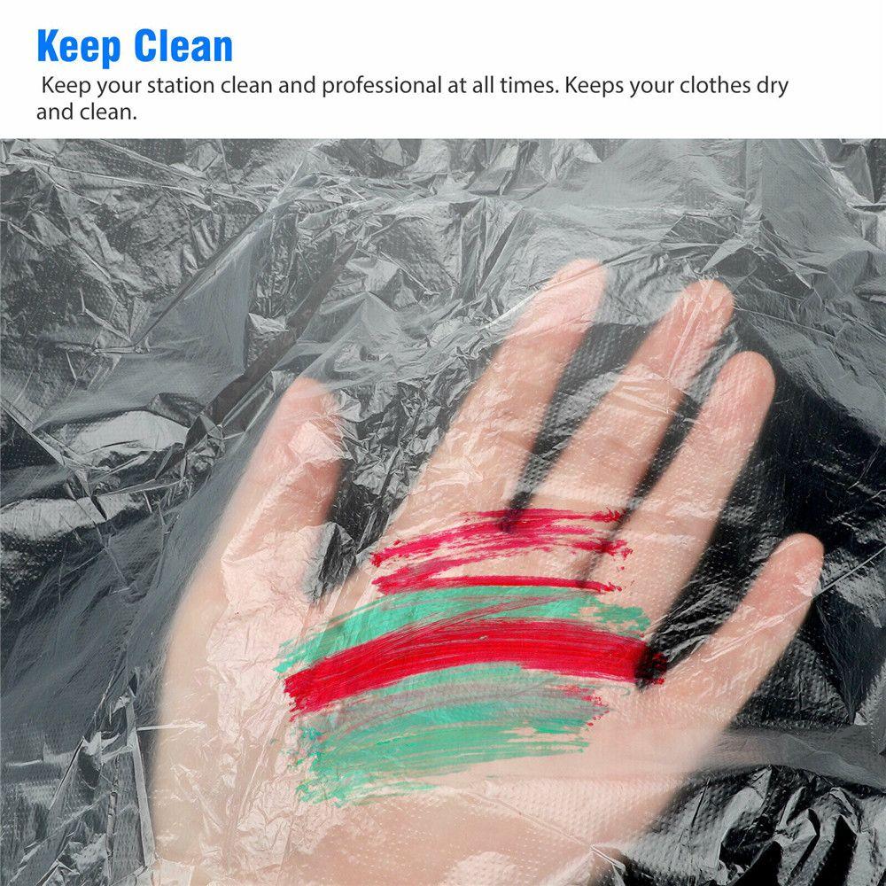 Парикмахерские халаты, накидки для парикмахерских, парикмахерская ткань, одноразовая накидка для стрижки волос, инструменты для химической завивки