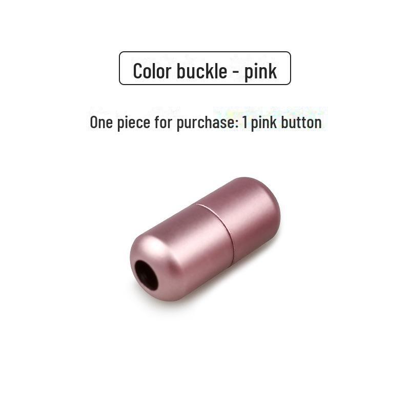 Алюминиевая пряжка для шнурков Capsule - металлический аксессуар для обуви No-Tie