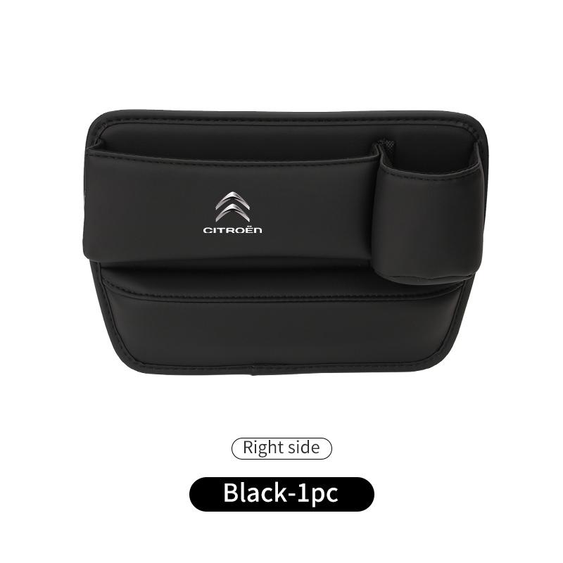 EMHV7 Car Seat Gap Organizer Console Crevice Storage Box Cup Holder For Citroen C4 C3 C5 C1 C2 C6 C4L DS3 DS4 Berlingo Picasso Jumper