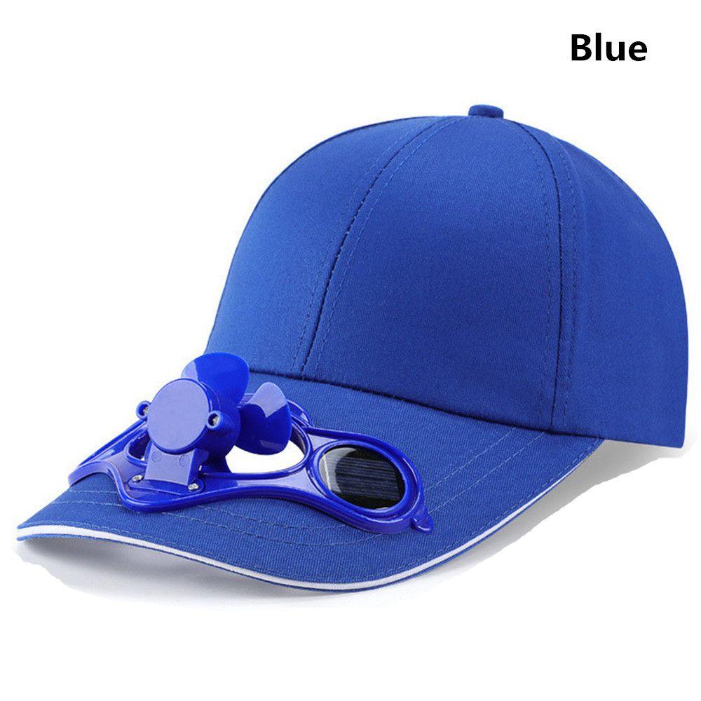 Men Women Travel Hiking Camping Fan Cooling Baseball Hat Novelty Sport Cap Sun Hat