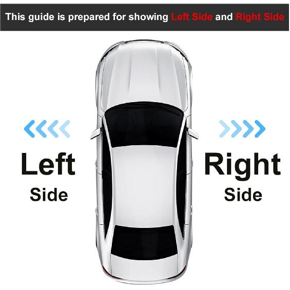 Compatible for Mitsubishi Canter Fuso FE FB FG 2005-2021 Left Right Car Rearview Mirror Glass Cover Side Mirror Door Wing Lens Assembly(Right