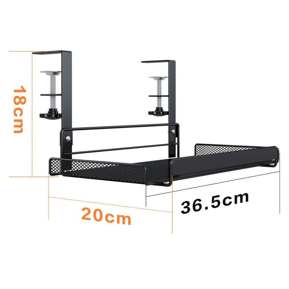 No Drill Cable Management Tray Steel Desk Wire Management New Cable Organizers