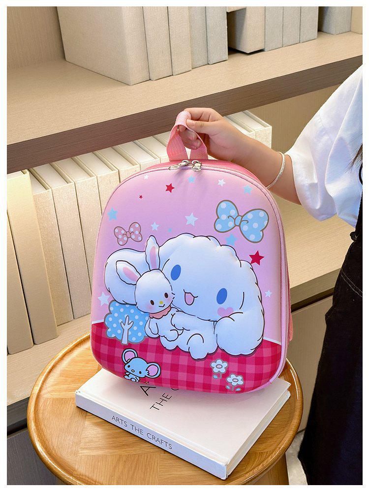 3D Animal Hard Shell Backpack for Kids (2-7 Years) - Lightweight Cartoon Design