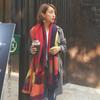 Autumn and Winter New Double-sided Scarf Dual-purpose Women's Warm Imitation Cashmere Scarf Shawl Versatile Thickened