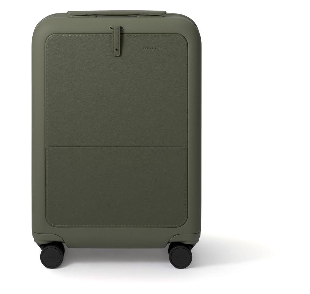 Suitcase Carry Case TSA Lock Zipper Type 33L PC Pocket Moss [Morun] Small+ Carry-on