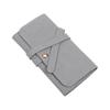 Portable Jewelry Storage Bag PU Leather Necklace Organizer Roll Bags Foldable Earring Ring Gifts Pouch for Women Travel
