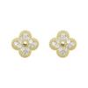 Новые серьги с четырехлистным клевером Senior Sense Of Earrings Temperament Light Luxury Female Earrings