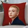 ГОРЯЧИЙ K-POP айдол х-Хёнджин Наволочка Короткий плюш Диван Декоративный Подарок Дом Двусторонняя печать Подушка