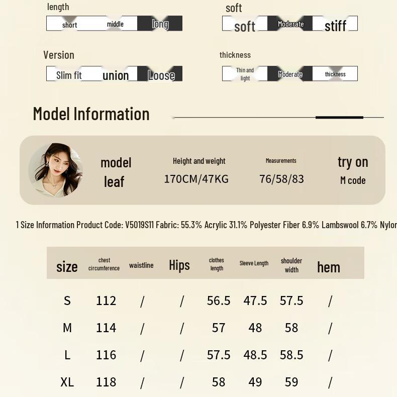 VICTORIA&VERA 3D Bow Gradient Knit Sweater