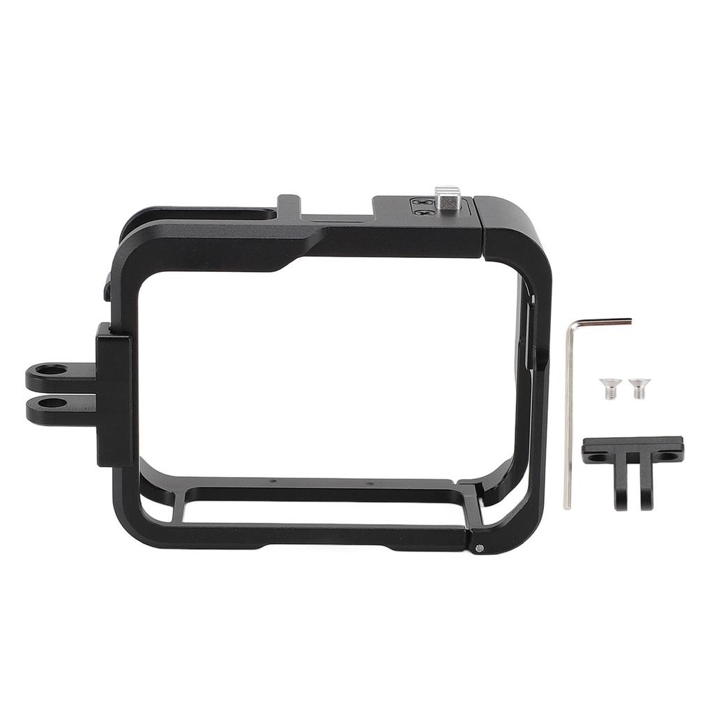 Action Camera Cage with Cold Shoe Metal Quick Release Protective Frame for Ace Pro Camera