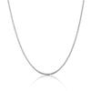 The Same Simulated Diamond Rectangular Pendant Necklace Women's Fashion Versatile Zircon Pendant First Product