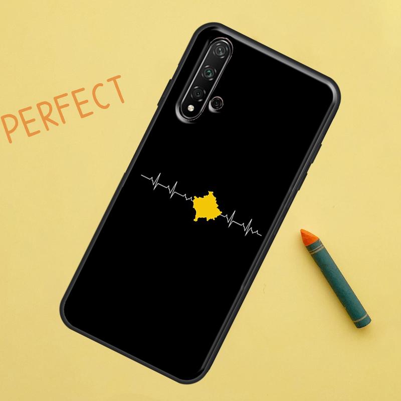 Чехол для Huawei Nova 12s 11i 7i 8i 12i Y73 Y70 Y90 Y60 Y72 Y61 Y91 9 10 SE P40 Lite P30 Pro с флагом паспорта Косово