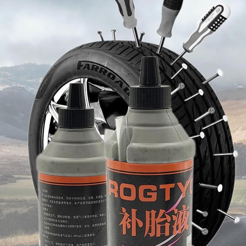 1 шт. 380 мл большой емкости комплект для ремонта автомобильных шин неразрушающий быстрый ремонт спущенных шин герметик для шин малых и средних колес