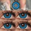 Eyeshare 1Pair Halloween Colored Contact Lenses for Eyes Lenses Red Eye Contacts Blue Eye Lens Cosplay Color Contact Lenses
